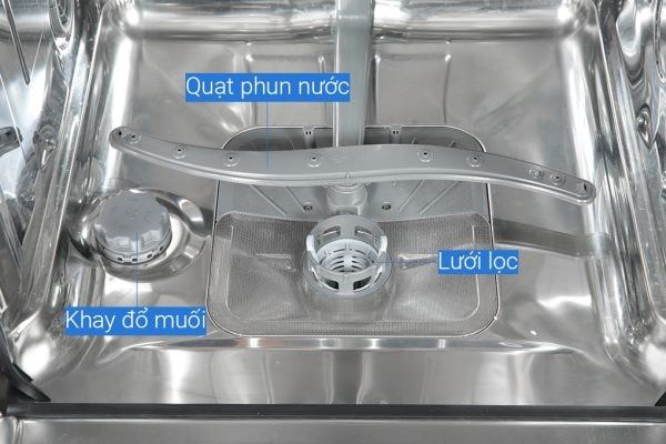 Máy rửa bát 13 bộ độc lập Whirlpool WFE2B19