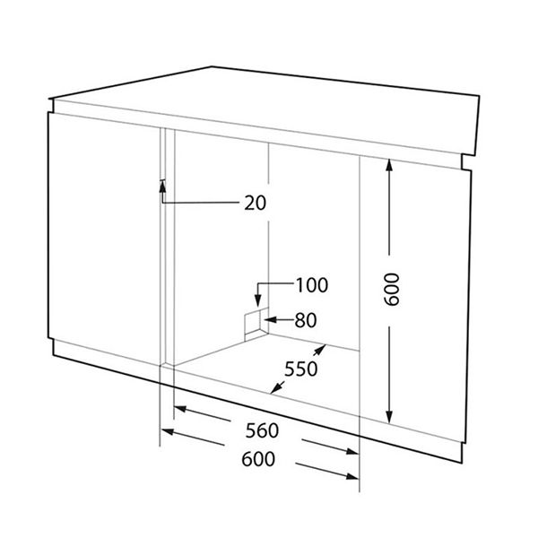 Máy rửa bát Eurosun SMS58EU09BT