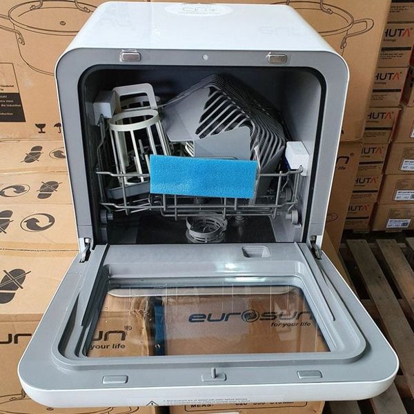 Máy rửa bát Eurosun STB50E06EU cảm ứng kỹ thuật số 5 chế độ công suất lên tới 860W dung tích chứa 5 bộ bát đĩa