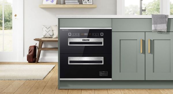 Máy sấy bát Eurosun EU-DS120 âm tủ 120l điều khiển cảm ứng kỹ thuật số Digital