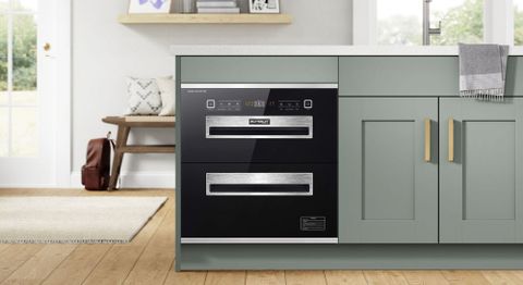 Máy sấy bát Eurosun EU-DS120 âm tủ 120l điều khiển cảm ứng kỹ thuật số Digital