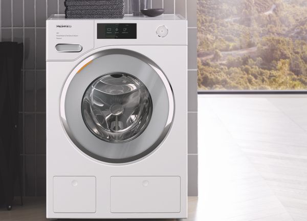 Máy sấy Miele TCR780WP bơm nhiệt Eco & Steam 9kg Điều khiển cảm ứng PROFIECO