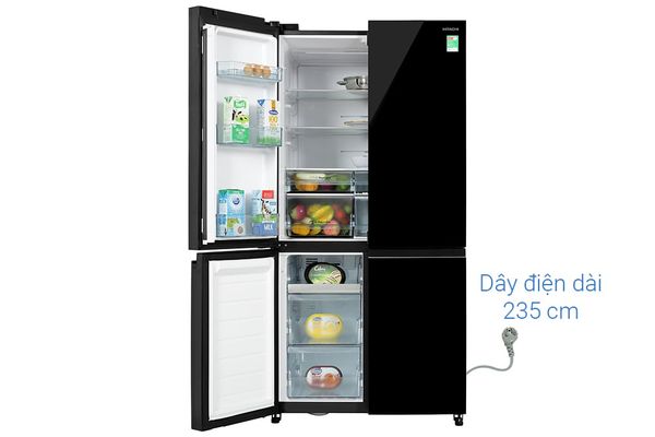 Tủ lạnh Hitachi Inverter 569 lít Multi Door R-WB640VGV0 GBK