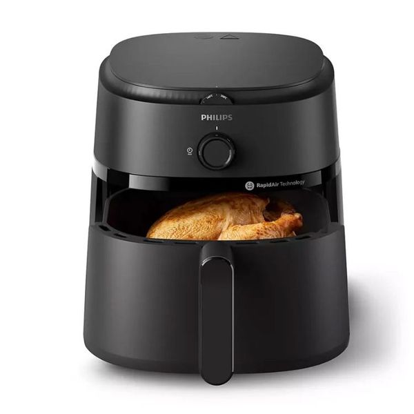 Nồi chiên không dầu 6.2 lít Philips NA130/00 nút xoay Rapid Air