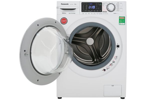 Máy giặt sấy cửa trước lồng ngang Panasonic inverter 10 kg NA-V10FC1WVT