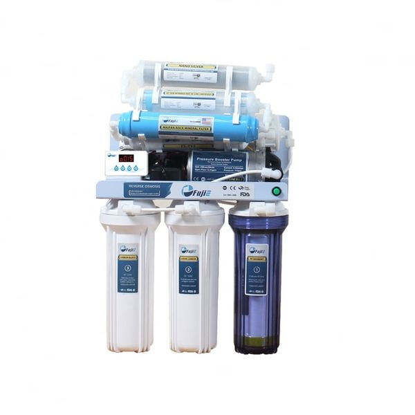 Máy lọc nước RO FujiE RO-09 tinh khiết thông minh 9 cấp lọc tủ cường lực