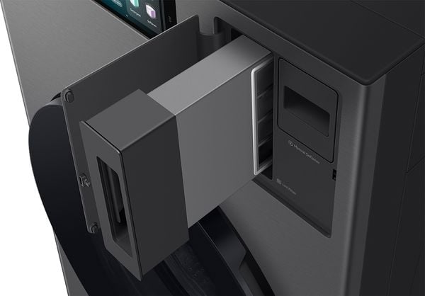 Máy giặt 25kg sấy 15kg bơm nhiệt Samsung Bespoke AI Heatpump WD25DB8995BZSV