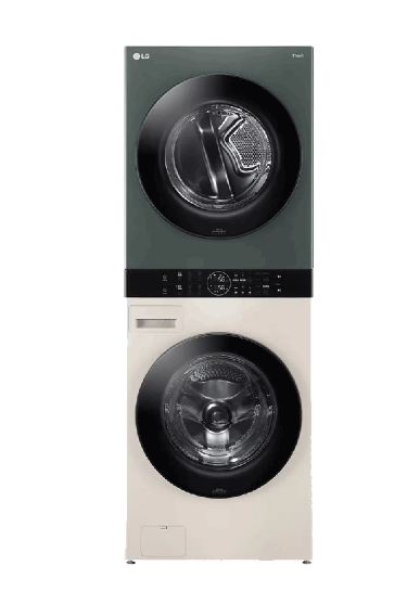 Tháp máy giặt cao cấp LG WashTower giặt 14Kg sấy 10kg WT1410NHEG