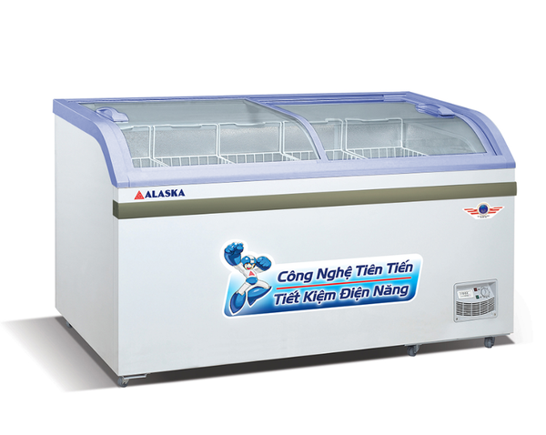 Tủ đông Alaska 600 lít SD-601B kính cong