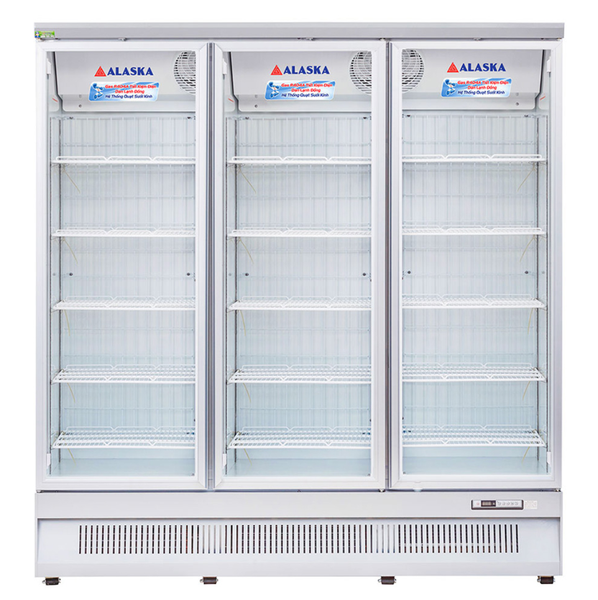 Tủ đông đứng mặt kính Alaska IFG-1100 1100L 3 cánh