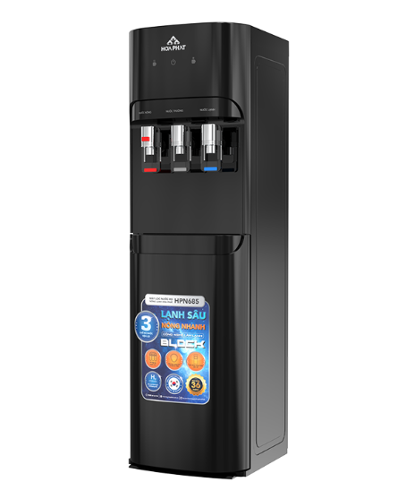 Máy lọc nước nóng lạnh Hòa Phát HPN685 10 lõi