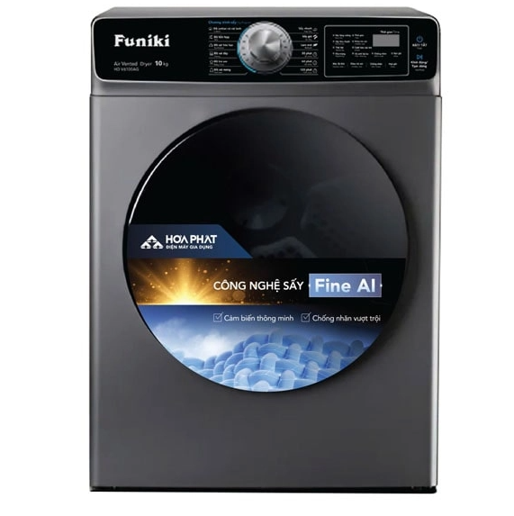 Máy sấy Funiki 10 kg HD-V6100AG dòng thông hơi