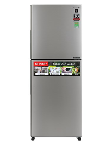 Tủ lạnh Sharp Inverter 330 lít SJ-XP352AE-SL