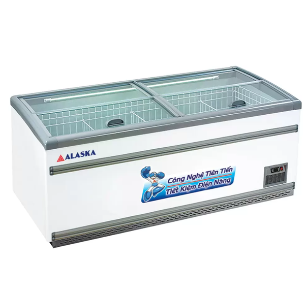Tủ đông kính phẳng Alaska 950 lít SDC-950Y
