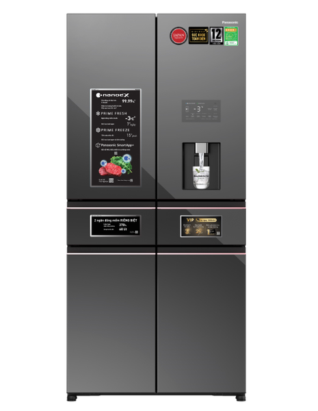 Tủ Lạnh Panasonic Inverter 650 Lít PRIME+ Edition NR-WY720ZHHV