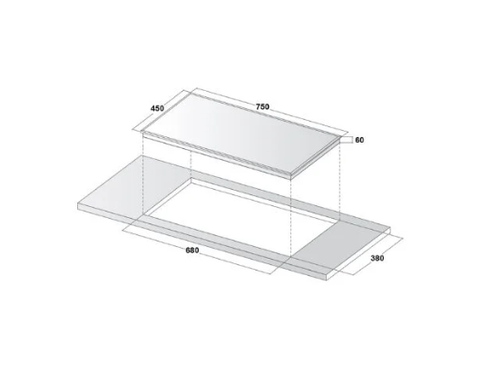 Bếp gas âm Canzy CZ-268