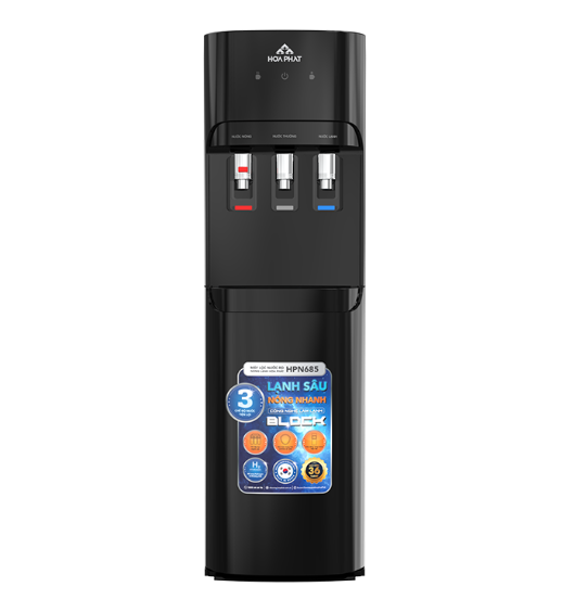 Máy lọc nước nóng lạnh Hòa Phát HPN685 10 lõi