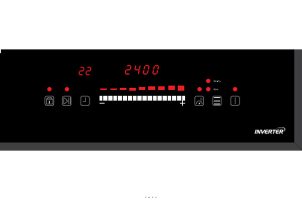 Bếp điện từ Nagakawa NAG1214M âm tủ 2 vùng nấu Inverter chống trào