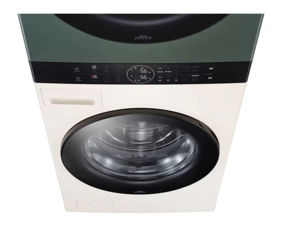 Tháp máy giặt cao cấp LG WashTower giặt 14Kg sấy 10kg WT1410NHEG