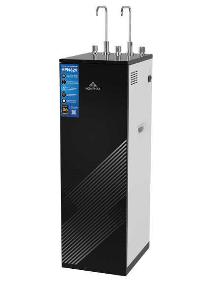 Máy lọc nước RO nóng nguội lạnh Hòa Phát 10 lõi HPN629