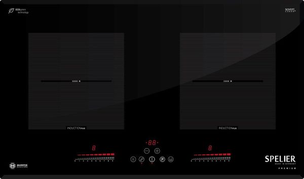 Bếp từ Spelier SPE-IC1088-EG 2 Interver vùng nấu lắp âm bàn đá