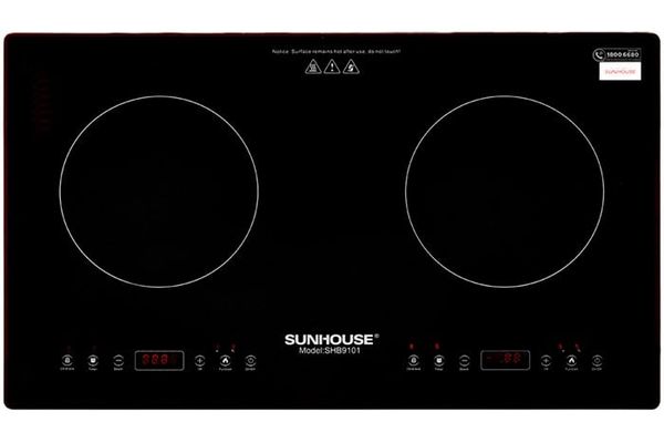 Bếp từ Sunhouse SHB8101 2 vùng nấu lắp âm
