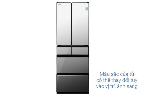 Tủ lạnh Hitachi Inverter 540 lít Multi Door R-HW540RV X