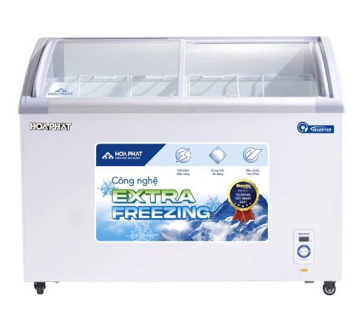 Tủ đông Hòa Phát Inverter 1 ngăn 2 cánh HSF-AD8451.C1