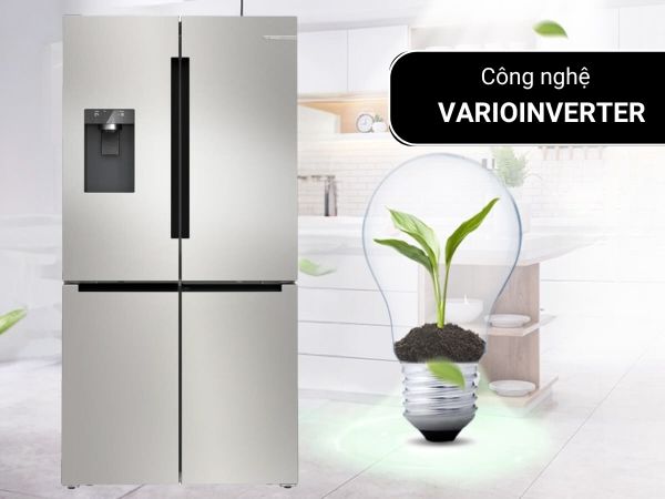 Tủ Lạnh 4 Cánh Bosch KFD96APEA Serie 6 Inverter 574 lít
