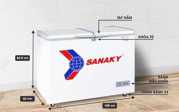 Tủ đông Sanaky VH-405A2 400 lít