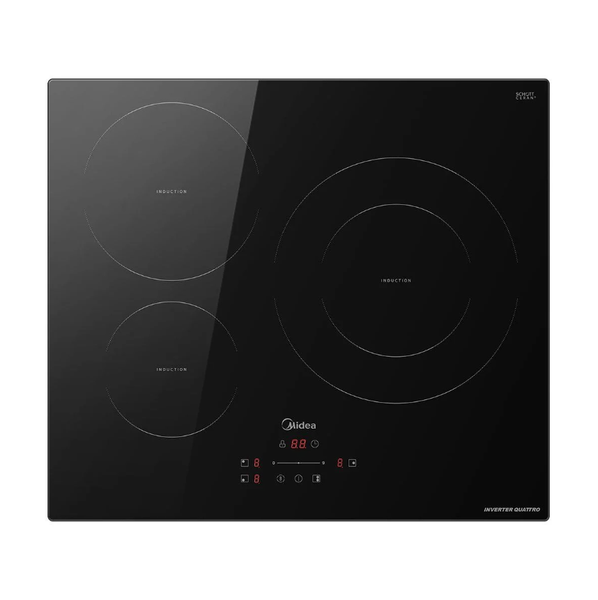 Bếp từ Midea MC-IT7423 Inverter 3 vùng nấu kính Schoot Ceran