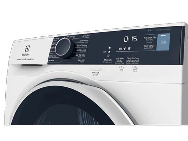 Máy sấy bơm nhiệt Electrolux Inverter 9 kg EDH903R9WB