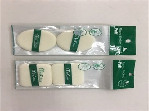 MIRA_Bông Phấn Ướt Culous Vuông 2 Miếng