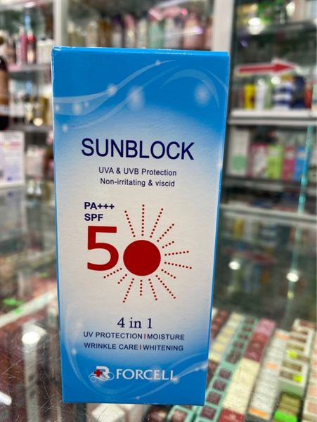 FORCELL_Kem Chống Nắng Dưỡng Trắng Sunblock 4 in 1
