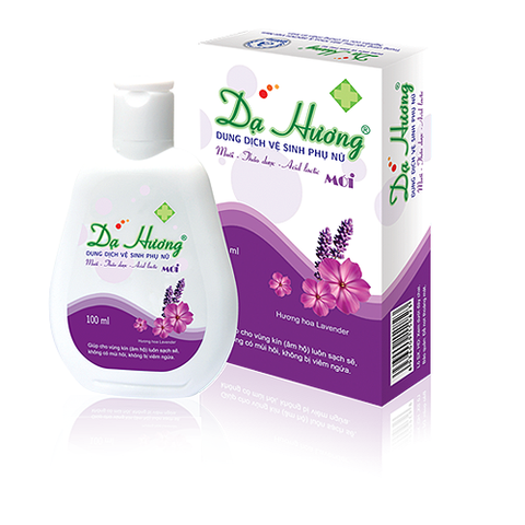 DẠ HƯƠNG_ Dung Dịch Vệ Sinh Phụ Nữ Dịu Nhẹ 100Ml (Tím)