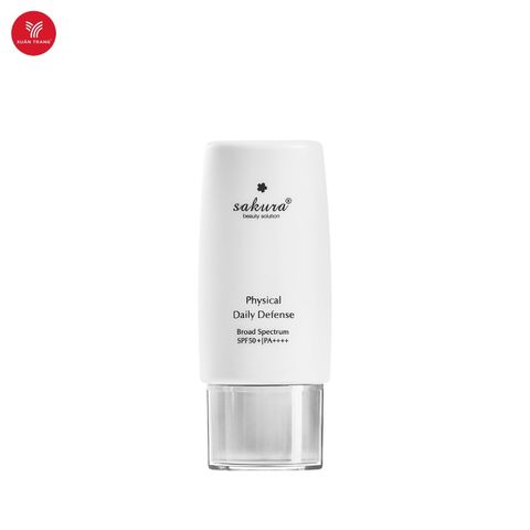 SAKURA_Kem Chống Nắng Nhũ Tương Chống Nắng Vật Lý Spf 50+ Pa++++ 60G