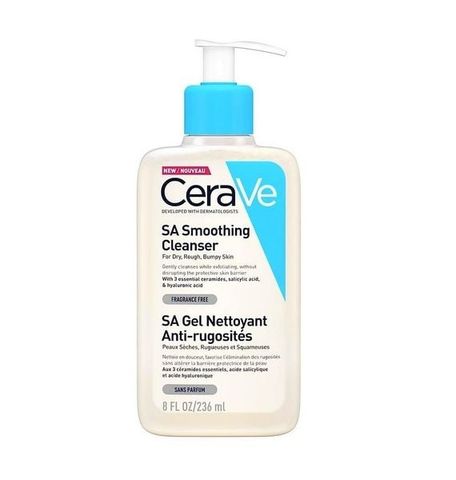 CERAVE_Sữa Rửa Mặt Tẩy Tế Bào Chết Dịu Nhẹ SA Smoothing Cleanser 236ml
