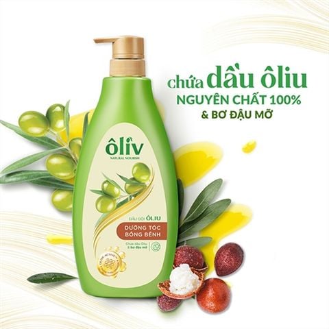 Oliv_Dầu Gội Dưỡng Tóc Bồng Bềnh 650ml