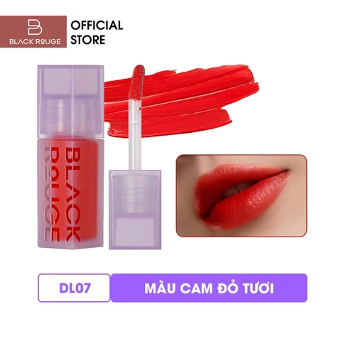 BLACK ROUGE_Son Kem Double Layer Over Velvet Ver 2 DL07 Fauvism Red 4.1G