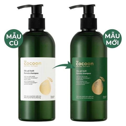COCOON_Dầu Gội Bưởi Giảm Gãy Rụng & Kích Thích Mọc Tóc Mới 310ml