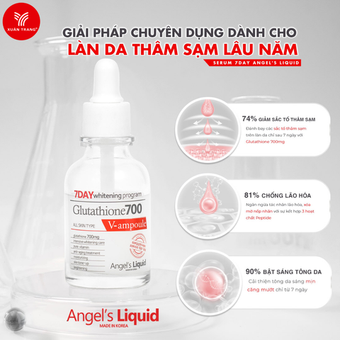ANGEL'S LIQUID_Tinh Chất Dưỡng Sáng Da, Mờ Thâm Glutathione 700 V 30ml