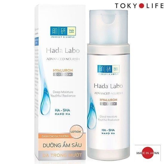 HADA LABO_Dung Dịch Dưỡng Ẩm Cho Da Thường 170ml (trắng)