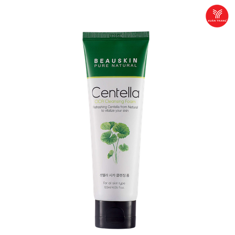 BEAUSKIN_Sữa Rửa Mặt Tái Tạo Làm Trắng Da Centella Cica 120ml