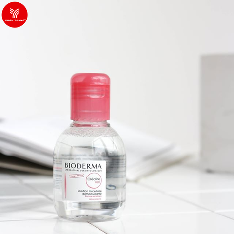BIODERMA_Nước Tẩy Trang Dành Cho Da Nhạy Cảm Sensibio H2O 100Ml (Hồng)