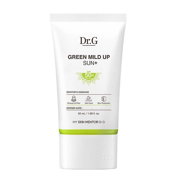 DR.G_Kem Chống Nắng Green Mild Up Sun+ SPF50+ PA++++ 50ml (Xanh Lá)
