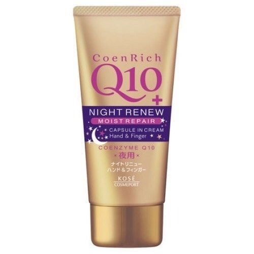 KOSE_Kem Dưỡng Da Tay Ban Đêm Q10 Night Renew 80g