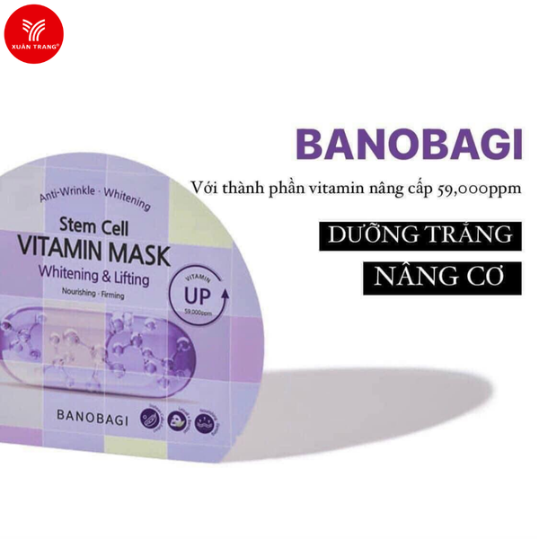 BANOBAGI_Mặt Nạ Stem Cell Vitamin Mask Whitening & Lifting 30g