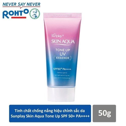Sunplay_Kem Chống Nắng Tinh Chất Chống Nắng Tone Up Essence UV 50g (Tím)