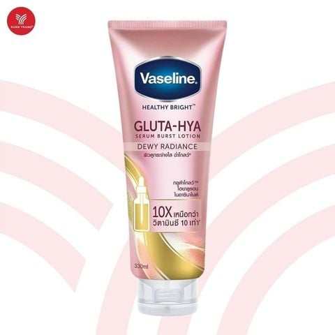 VASELINE_Dưỡng Thể Gluta-hya Dewy Radiance 330ml