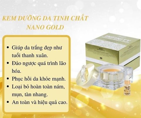 MISS FAIRY_Kem Dưỡng Trắng Da Trị Nám, Tàn Nhang Nano Vàng Tinh Khiết 30G